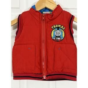 Vintage Thomas & Friends Train 2T Red Vest Sleeveless Gullane 2005